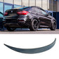 BMW X6 F16 & X6M F86 M performance boot trunk lip spoiler carbon fibre look UK