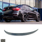 BMW X6 F16 & X6M F86 M performance boot trunk lip spoiler carbon fibre look UK