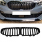 BMW 1 SERIES F40 GLOSS BLACK FRONT KIDNEY GRILLES GRILLS M PERFORMANCE UK