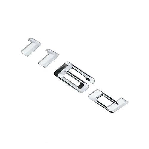 BMW 1 Series 116d Rear Chrome Silver Letter Number Badge Emblem for Boot Lid Trunk