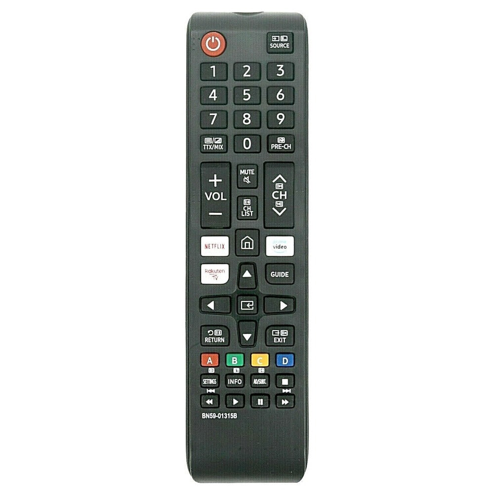 Replacement For Samsung UE65RU7372U 65" 4K UHD Smart TV Remote Control