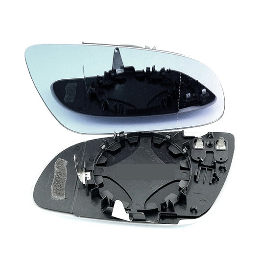 for Audi A8 2003 to 2007 Wing Mirror Glass Heated With Base RIGHT HAND UK Driver Side Door