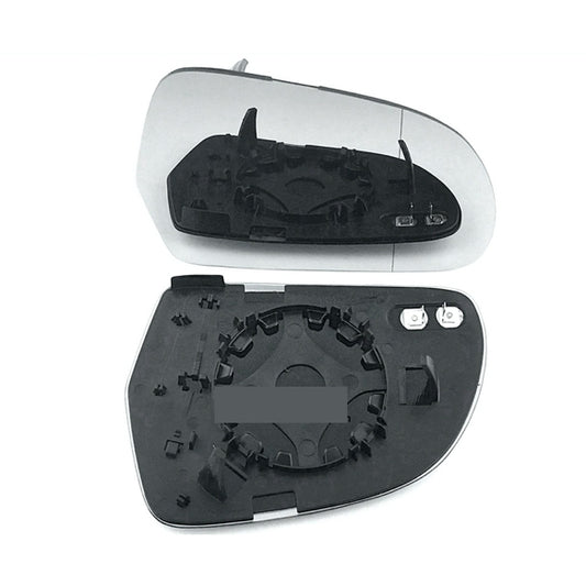 for Audi A8 2008 to 2010 Wing Mirror Glass Heated With Base RIGHT HAND UK Driver Side Door