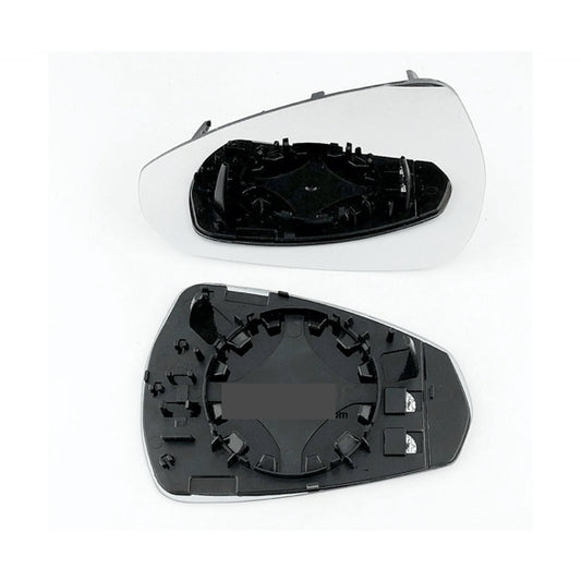 for S3 2013 to 2020 Wing Mirror Glass With Base Heated LEFT HAND UK Passenger Side Door