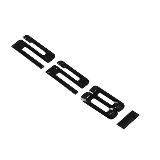 BMW 2 Series 228i Rear Gloss Black Letter Number Badge Emblem for Boot Lid Trunk