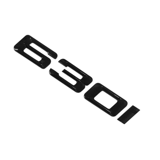 BMW 6 Series 630i Rear Gloss Black Letter Number Badge Emblem for Boot Lid Trunk