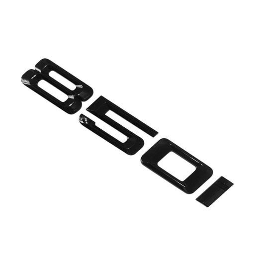 BMW 8 Series 850i Rear Gloss Black Letter Number Badge Emblem for Boot Lid Trunk