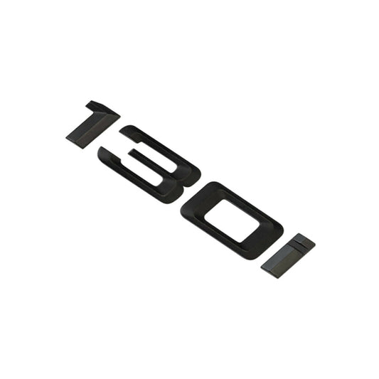 BMW 1 Series 130i Rear Matt Black Letter Number Badge Emblem for Boot Lid Trunk