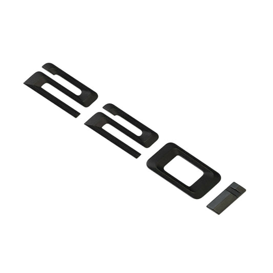 BMW 2 Series 220i Rear Matt Black Letter Number Badge Emblem for Boot Lid Trunk
