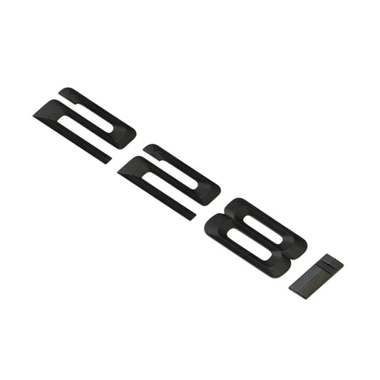 BMW 2 Series 228i Rear Matt Black Letter Number Badge Emblem for Boot Lid Trunk