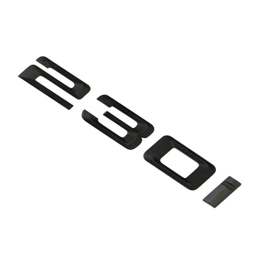 BMW 2 Series 230i Rear Matt Black Letter Number Badge Emblem for Boot Lid Trunk