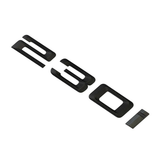 BMW 230i Badge Emblem Letter 2 Series Rear Boot Lid Trunk Matt Black