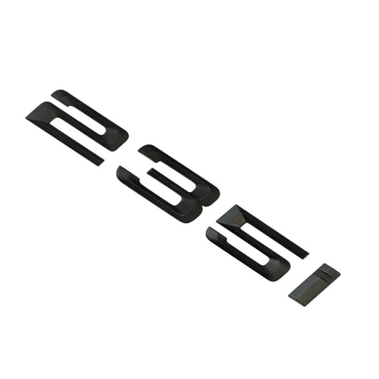 BMW 2 Series 235i Rear Matt Black Letter Number Badge Emblem for Boot Lid Trunk