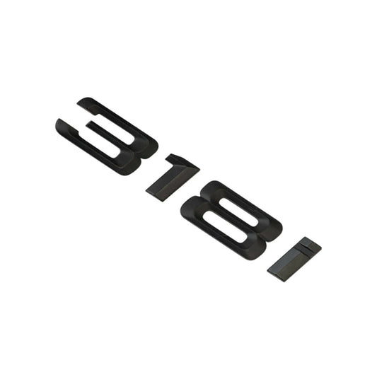 BMW 3 Series 318i Rear Matt Black Letter Number Badge Emblem for Boot Lid Trunk