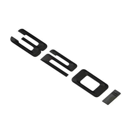 BMW 3 Series 320i Rear Matt Black Letter Number Badge Emblem for Boot Lid Trunk