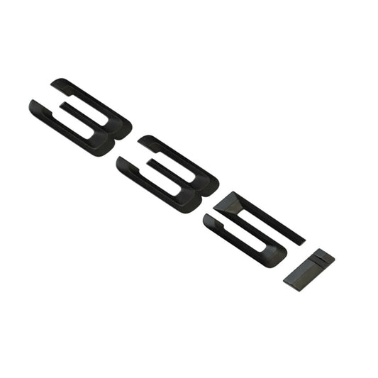 BMW 3 Series 335i Rear Matt Black Letter Number Badge Emblem for Boot Lid Trunk