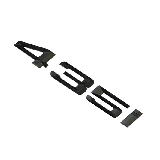 BMW 4 Series 435i Rear Matt Black Letter Number Badge Emblem for Boot Lid Trunk
