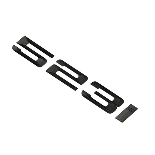 BMW 5 Series 523i Rear Matt Black Letter Number Badge Emblem for Boot Lid Trunk