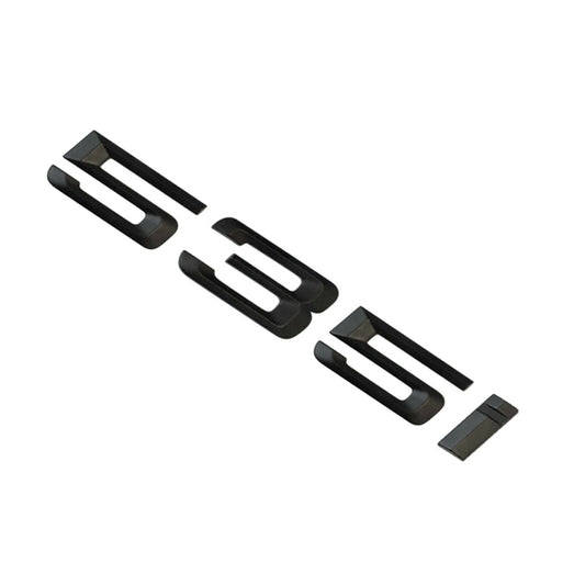BMW 5 Series 535i Rear Matt Black Letter Number Badge Emblem for Boot Lid Trunk