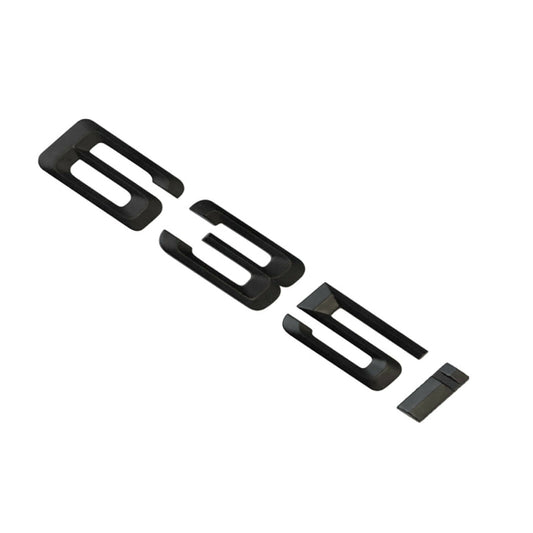 BMW 6 Series 635i Rear Matt Black Letter Number Badge Emblem for Boot Lid Trunk