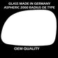 for Daewoo - Tacuma 2000 to 2005 Wing Mirror Glass LEFT HAND UK Passenger Side 145 Door