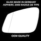 for BMW - 5 Series 2010 to 2016 Wing Mirror Glass LEFT HAND UK Passenger Side 105 Door