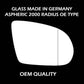 for Audi A8 2011 to 2017 Wing Mirror Glass RIGHT HAND UK Driver Side Door
