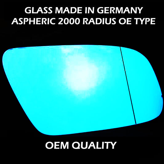 for Audi A4 1999 to 2000 Wing Mirror Glass RIGHT HAND UK Driver Side Door