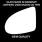 for Audi A2 2000 to 2005 Wing Mirror Glass Convex Wing Mirror LEFT HAND Door