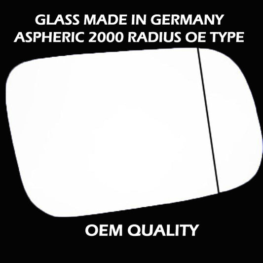 for Lexus - LS 400 1990 to 1997 Wing Mirror Glass RIGHT HAND UK Driver Side 335 Door