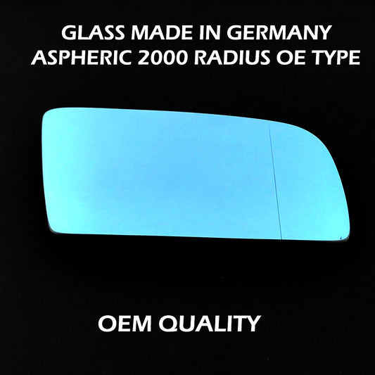 for BMW - 6 Series 2004 to 2010 Wing Mirror Glass RIGHT HAND UK Driver Side 111 Door