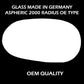 for Chrysler - Crossfire 2003 to 2020 Wing Mirror Glass LEFT HAND UK Passenger Side 74 Door