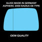 for BMW - X3 2004 to 2010 Wing Mirror Glass LEFT HAND UK Passenger Side 164 Door
