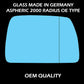 for BMW - X3 2004 to 2010 Wing Mirror Glass RIGHT HAND UK Driver Side 165 Door