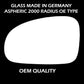 for Chevrolet - Kalos 2008 to 2020 Wing Mirror Glass LEFT HAND UK Passenger Side 66 Door