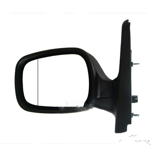 for Nissan - Kubistar 2003 to 2008 Complete Mirror Unit LEFT HAND UK Passenger Side 435 Door