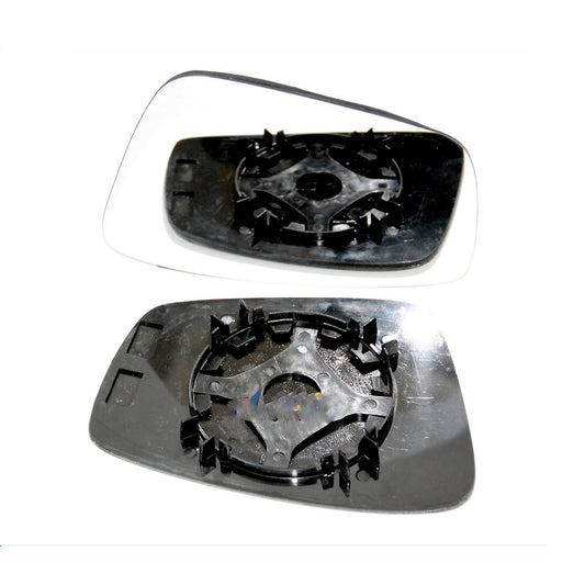 for Skoda - Citigo 2012 to 2020 Wing Mirror Glass With Base LEFT HAND UK Passenger Side 615 Door