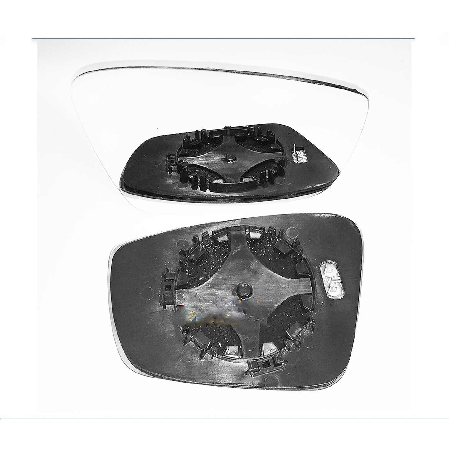 for Skoda - Rapid 2011 to 2020 Wing Mirror Glass With Base RIGHT HAND UK Driver Side 634 Door