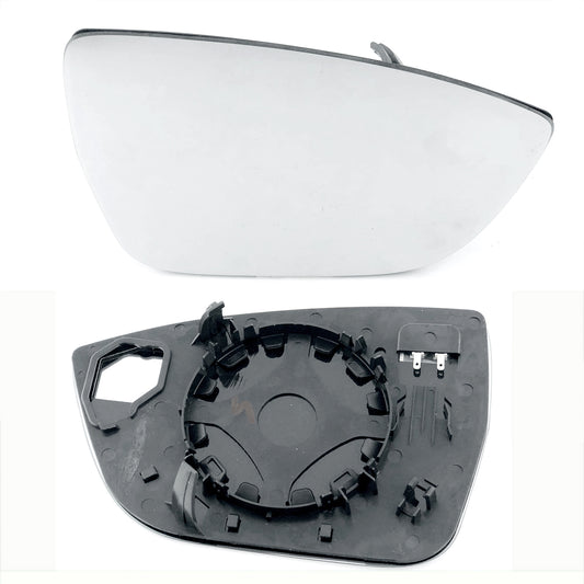 for SEAT - Ateca 2000 to 2007 Wing Mirror Glass With Base RIGHT HAND UK Driver Side 598 Door