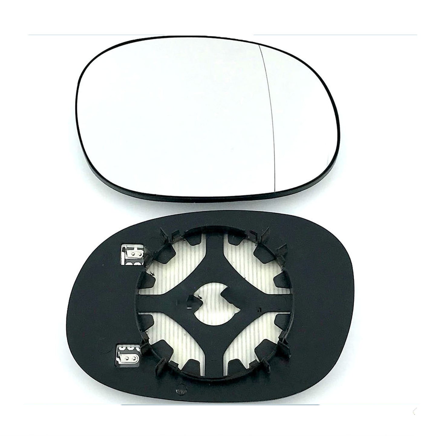 for Peugeot - 1007 2005 to 2008 Wing Mirror Glass With Base RIGHT HAND UK Driver Side 451 Door