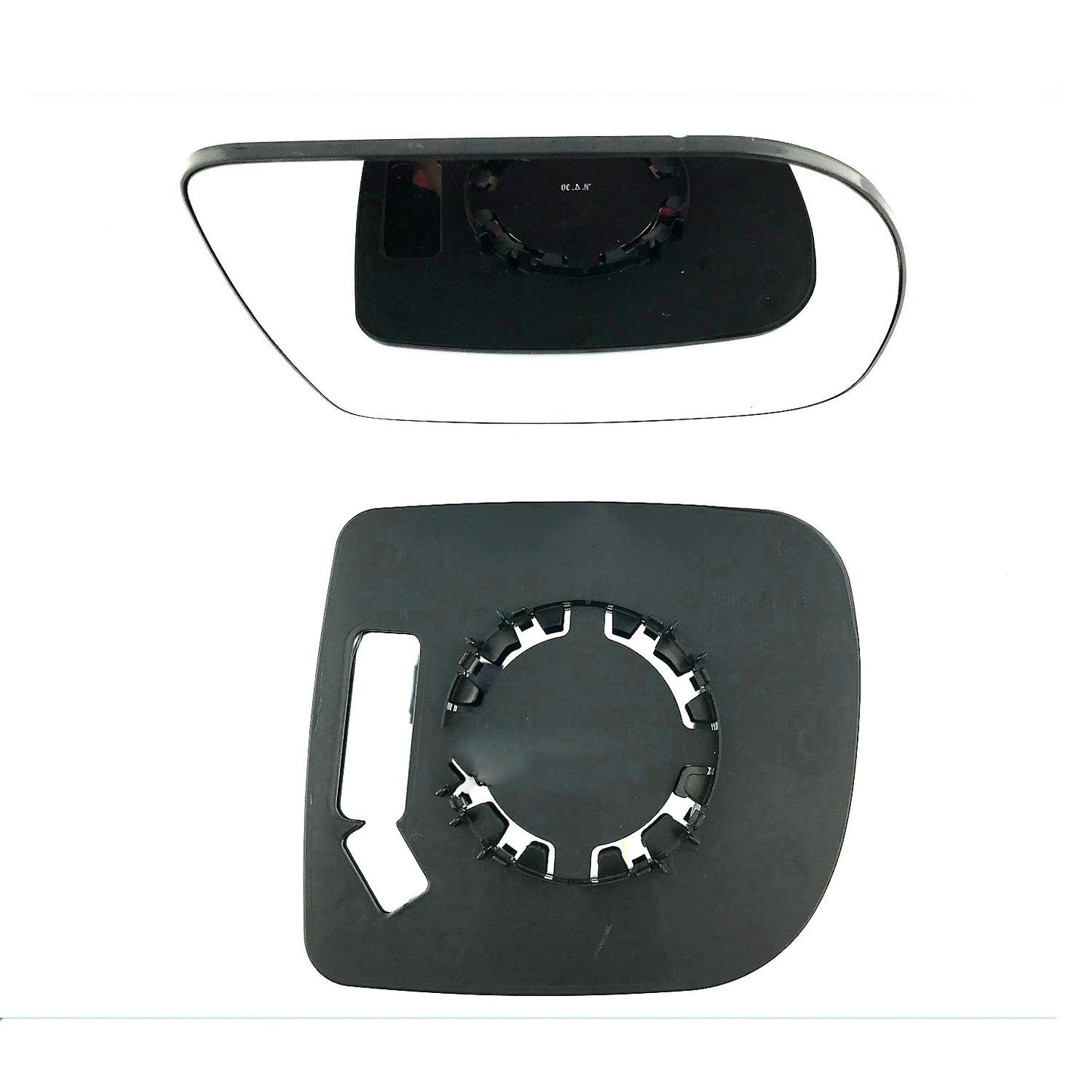 for Renault - Extra 2000 to 2013 Wing Mirror Glass With Base RIGHT HAND UK Driver Side 555 Door