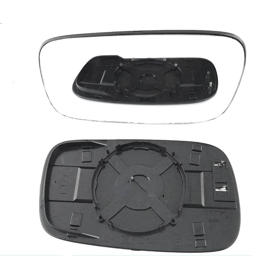 for SEAT - Inca 1996 to 2003 Wing Mirror Glass With Base LEFT HAND UK Passenger Side 610 Door