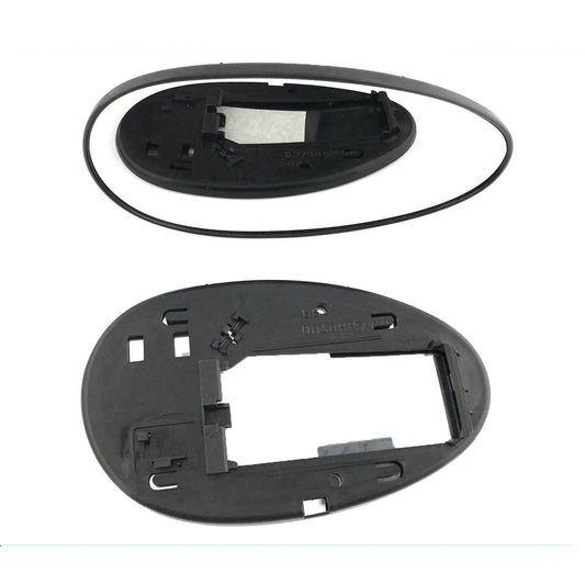 for Rover - 45 Series 1999 to 2007 Wing Mirror Glass With Base LEFT HAND UK Passenger Side 574 Door