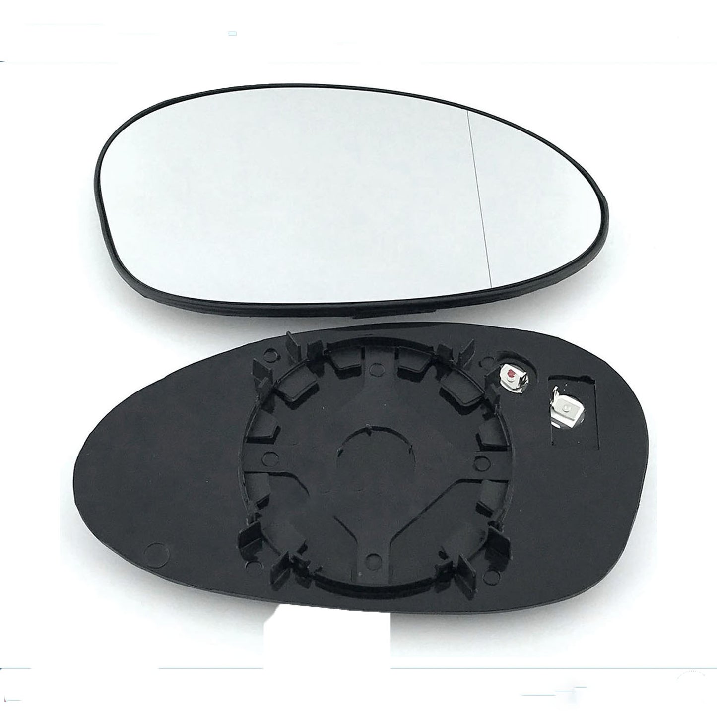 for BMW - 3 Series 2005 to 2008 Wing Mirror Glass With Base RIGHT HAND UK Driver Side 87 Door