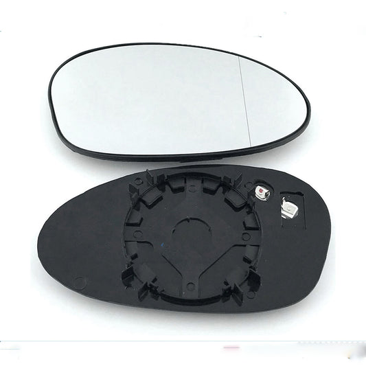 for BMW - 1 Series 2003 to 2009 Wing Mirror Glass With Base RIGHT HAND UK Driver Side 45 Door