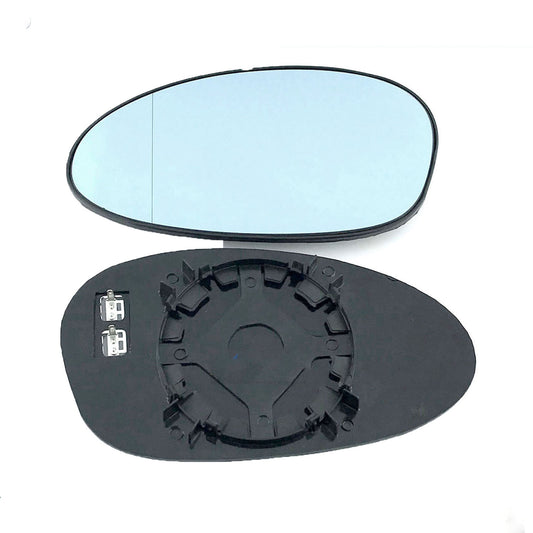 for BMW - 1 Series 2003 to 2009 Wing Mirror Glass With Base LEFT HAND UK Passenger Side 48 Door