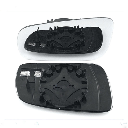 for Bora 1998 to 2005 Wing Mirror Glass With Base LEFT HAND UK Passenger Side 732 Door