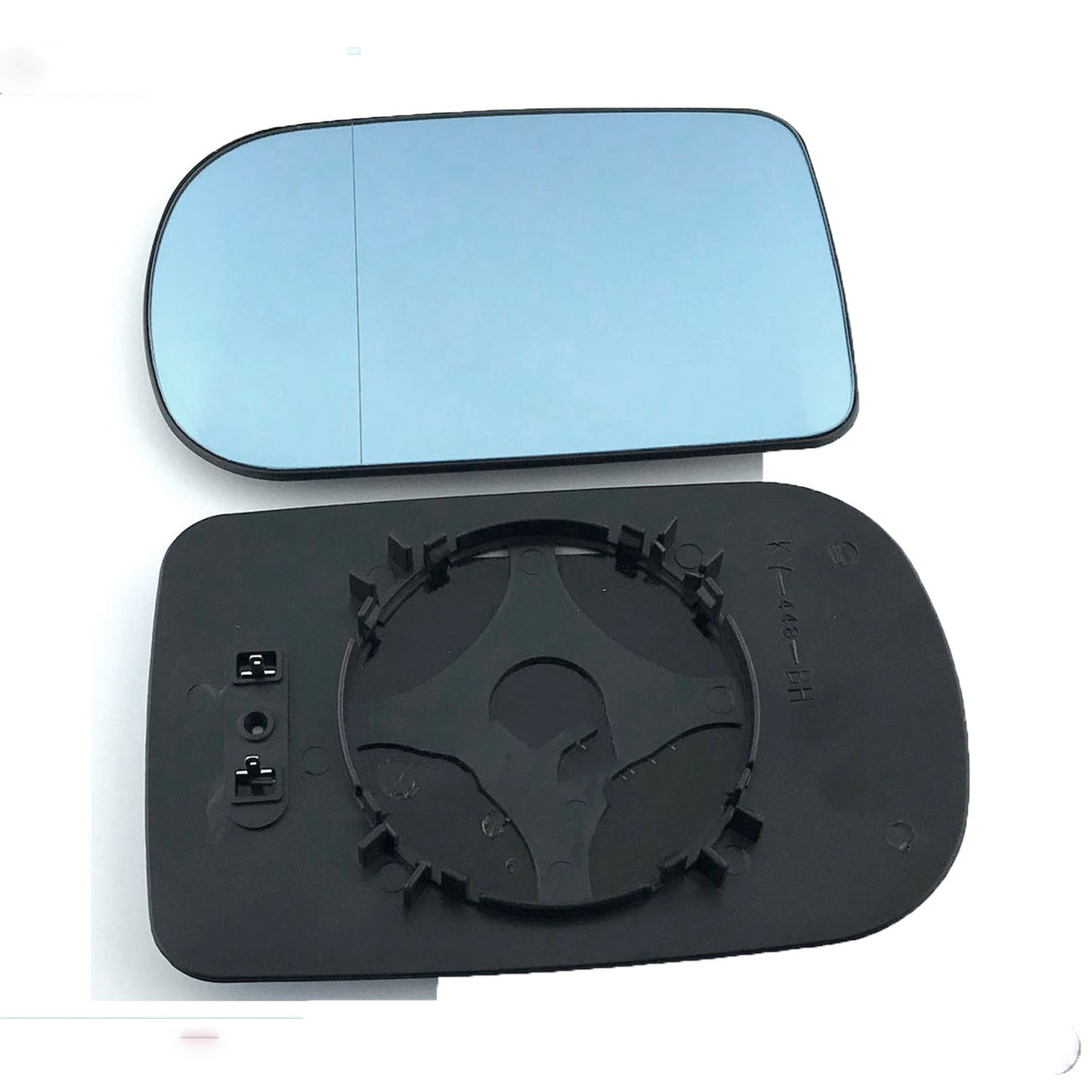 for BMW - 5 Series 1996 to 2003 Wing Mirror Glass With Base LEFT HAND UK Passenger Side 95 Door