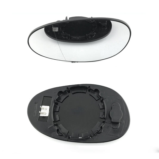 for Smart - City 1998 to 2004 Wing Mirror Glass With Base LEFT HAND UK Passenger Side 647 Door