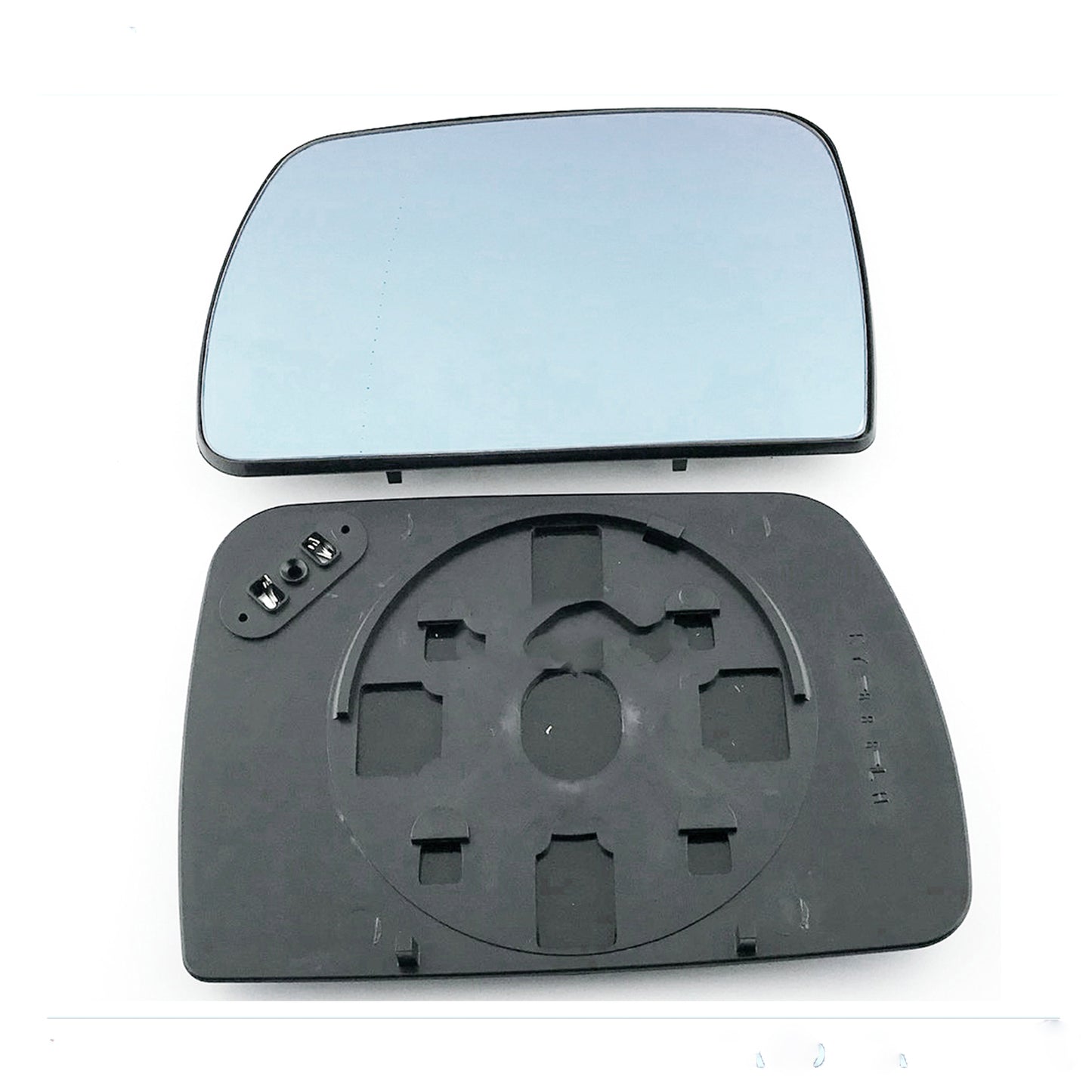 for BMW - X5 1999 to 2006 Wing Mirror Glass With Base LEFT HAND UK Passenger Side 182 Door